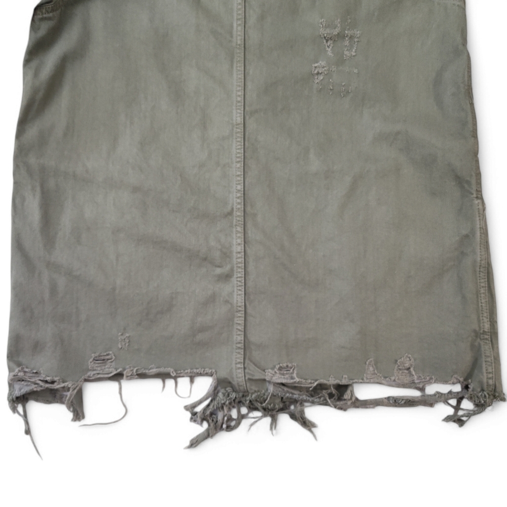 NWOT Free People Moonchild Distressed Denim Shirt Jacket - Picture 6 of 10